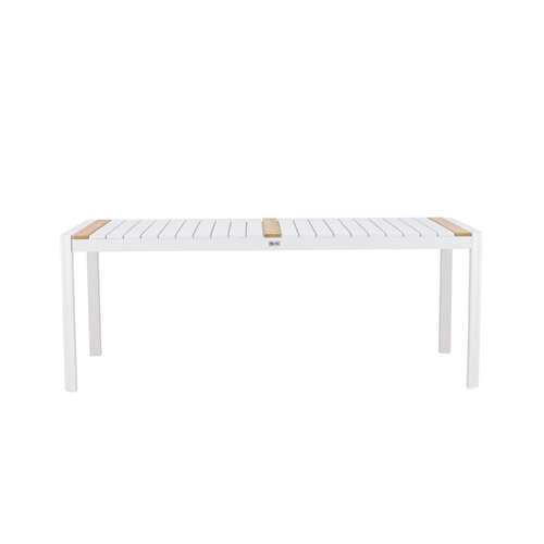 Tuintafel - Pim - Wit  - Teak - 200*100cm - The Outsider
