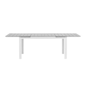 The Outsider Uitschuifbare Tuintafel - Thijs - 160-240cm - Wit-Grijs - The Outsider The Outsider Uitschuifbare Tuintafel - Thijs - 160-240cm - Wit-Grijs - The Outsider