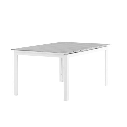 The Outsider Uitschuifbare Tuintafel - Thijs - 160-240cm - Wit-Grijs - The Outsider The Outsider Uitschuifbare Tuintafel - Thijs - 160-240cm - Wit-Grijs - The Outsider