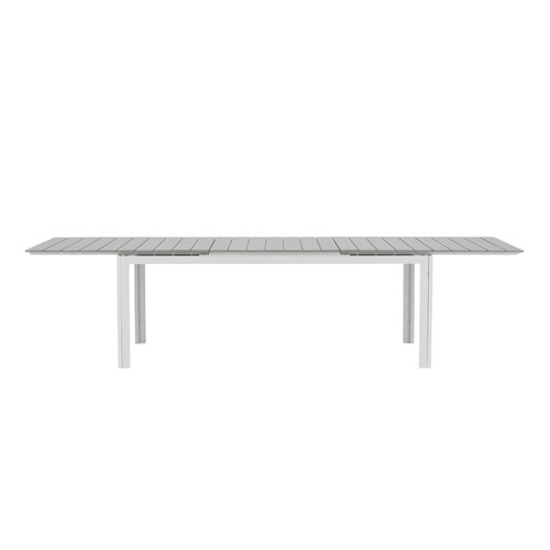 The Outsider Uitschuifbare Tuintafel - Thijs - 230/310cm - Wit/Grijs - The Outsider The Outsider Uitschuifbare Tuintafel - Thijs - 230/310cm - Wit/Grijs - The Outsider