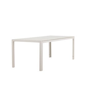 The Outsider Tuintafel - Ties - Aluminium/Polywood - Beige - 205x90 cm - The Outsider The Outsider Tuintafel - Ties - Aluminium/Polywood - Beige - 205x90 cm - The Outsider