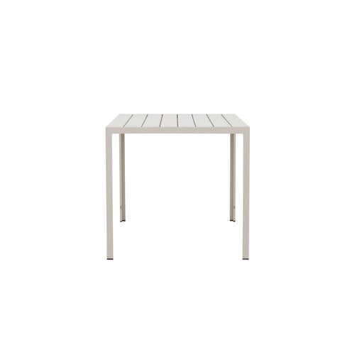 The Outsider Tuintafel - Ties - Aluminium/Polywood - Beige - 140x80 cm - The Outsider The Outsider Tuintafel - Ties - Aluminium/Polywood - Beige - 140x80 cm - The Outsider