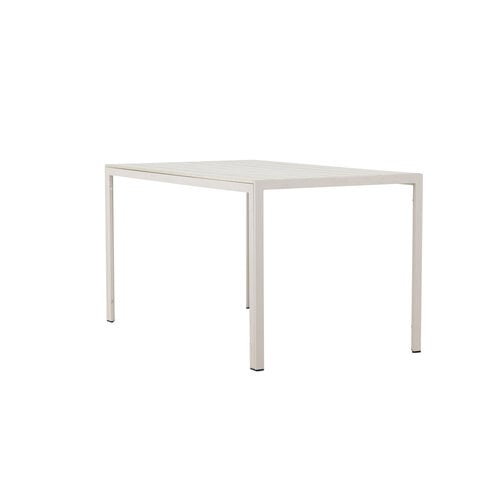 The Outsider Tuintafel - Ties - Aluminium/Polywood - Beige - 140x80 cm - The Outsider The Outsider Tuintafel - Ties - Aluminium/Polywood - Beige - 140x80 cm - The Outsider