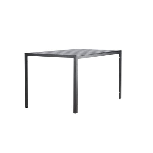 The Outsider Tuintafel - Ties - Aluminium/Polywood - Zwart - 140x80 cm - The Outsider The Outsider Tuintafel - Ties - Aluminium/Polywood - Zwart - 140x80 cm - The Outsider