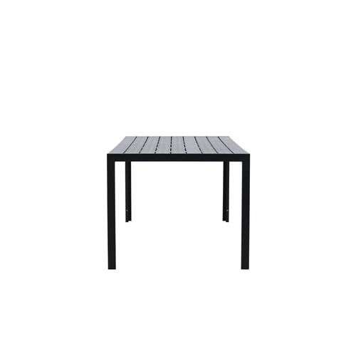 The Outsider Tuintafel - Ties - Aluminium/Polywood - Zwart - 205x90 cm - The Outsider The Outsider Tuintafel - Ties - Aluminium/Polywood - Zwart - 205x90 cm - The Outsider
