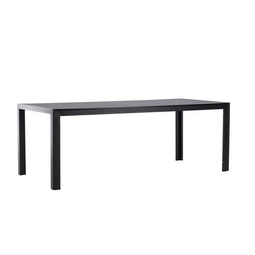 The Outsider Tuintafel - Ties - Aluminium/Polywood - Zwart - 205x90 cm - The Outsider The Outsider Tuintafel - Ties - Aluminium/Polywood - Zwart - 205x90 cm - The Outsider