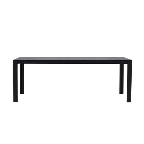 The Outsider Tuintafel - Ties - Aluminium/Polywood - Zwart - 205x90 cm - The Outsider The Outsider Tuintafel - Ties - Aluminium/Polywood - Zwart - 205x90 cm - The Outsider