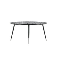 Ronde Tuintafel - Toscane  - Zwart/Aluminium - Ø 150 cm - The Outsider