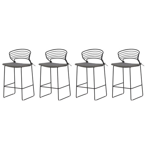 The Outsider Counter Barkruk-65cm-Teun-4-delig-zwart-the-outsider The Outsider Counter Barkruk-65cm-Teun-4-delig-zwart-the-outsider