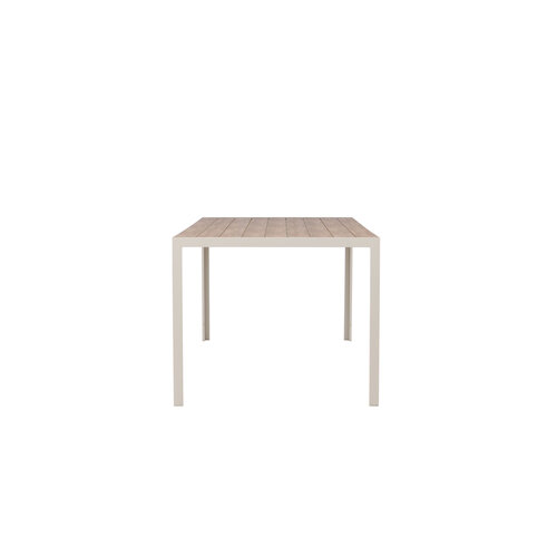 The Outsider Tuintafel - Toscane - Beige - Teak/Polywood - 205x90 cm - The Outsider
