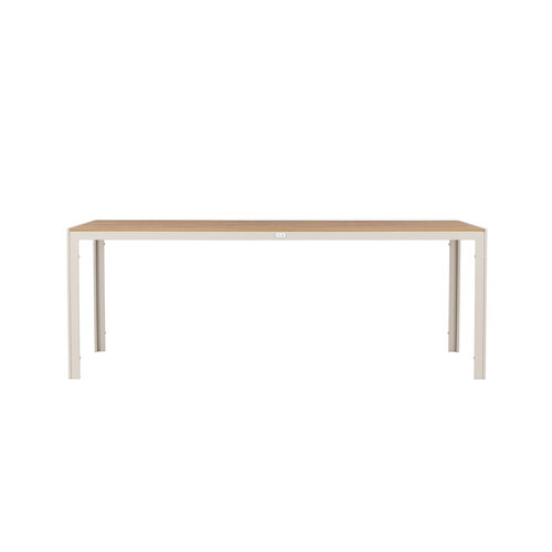 The Outsider Tuintafel - Toscane - Beige - Teak/Polywood - 205x90 cm - The Outsider