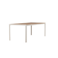 Tuintafel - Toscane - Beige - Teak/Polywood - 205x90 cm - The Outsider