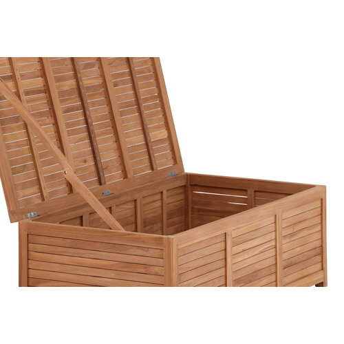 Garden Interiors Kussenbox - Emma - Teak - Nature - 70x130x46 - The Outsider Garden Interiors Kussenbox - Emma - Teak - Nature - 70x130x46 - The Outsider