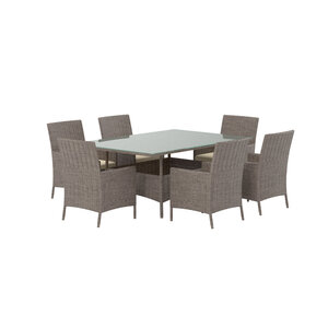 The Outsider tuinset-rens-5-delig-4-personen-bruin-wicker-glas-the-outsider The Outsider tuinset-rens-5-delig-4-personen-bruin-wicker-glas-the-outsider