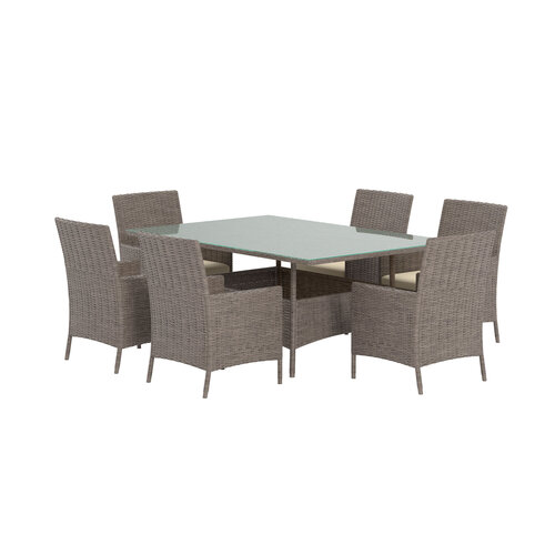 The Outsider tuinset-rens-5-delig-4-personen-bruin-wicker-glas-the-outsider.html