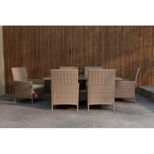 The Outsider tuinset-rens-5-delig-4-personen-bruin-wicker-glas-the-outsider.html