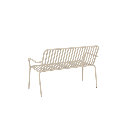 The Outsider tuinbank-alex-115cm-beige-aluminium-the-outsider.