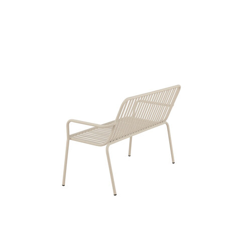 The Outsider tuinbank-alex-115cm-beige-aluminium-the-outsider.