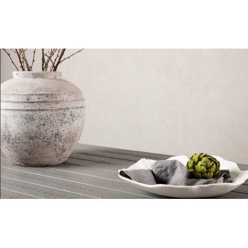 The Outsider Tuintafel - Toscane - Wit/Grijs - Alu/Polywood - 205x90 cm - The Outsider