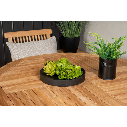 The Outsider diningset-woody-5-delig-rond-4-stoelen-teaktafel-120cm-the-outsider.html