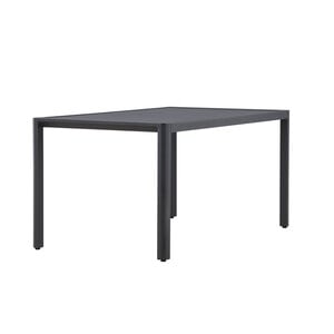 The Outsider Tuintafel Cas Zwart – rechthoekige Aluminium tuintafel 150 x 85 cm