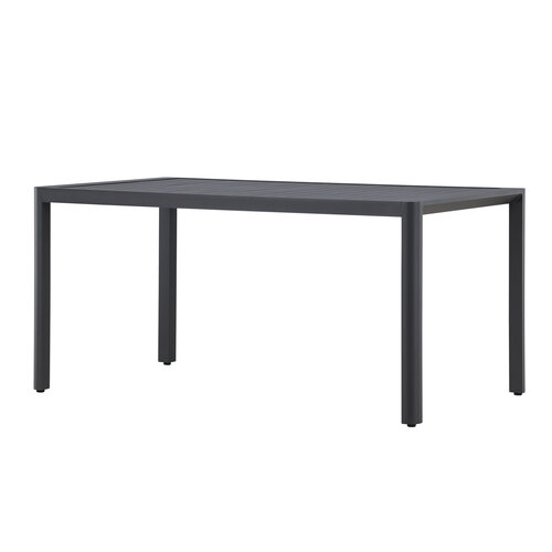 The Outsider Tuintafel Cas Zwart – rechthoekige Aluminium tuintafel 150 x 85 cm