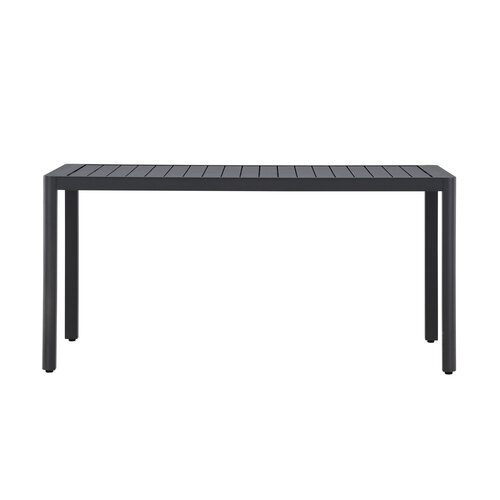 The Outsider Tuintafel Cas Zwart – rechthoekige Aluminium tuintafel 150 x 85 cm
