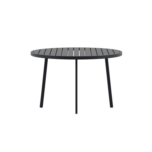 The Outsider tuintafel-cas-rond-Zwart-aluminium-120cm-the-outsider