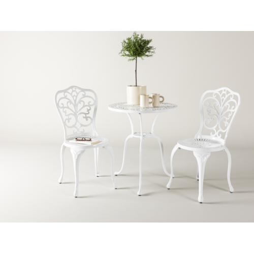 The Outsider Balkonset-Noor-3-Delig-Wit-Aluminium-Ronde-Tafel-60cm-The-Outsider The Outsider Balkonset-Noor-3-Delig-Wit-Aluminium-Ronde-Tafel-60cm-The-Outsider