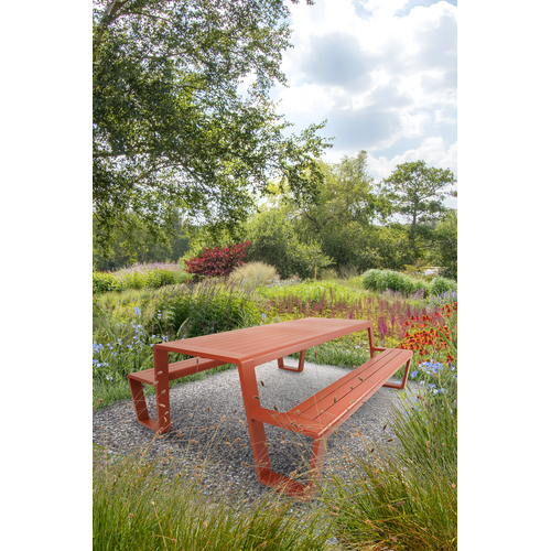 Lesli Living Picknickset-Estilo-Rood-Aluminium-220cm-Lesli Living Lesli Living Picknickset-Estilo-Rood-Aluminium-220cm-Lesli Living