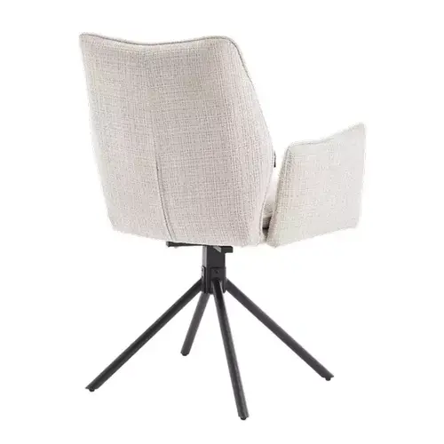 Benoa Tim Cremona 02 - Lichtbeige - Eetkamerstoel