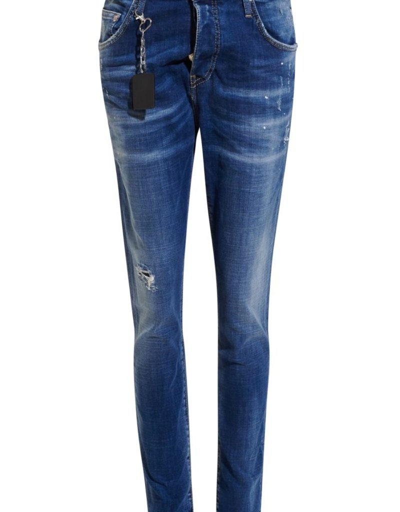 Leyon Leyon Blue Spotted Jeans