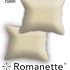 Romanette Kussen sloop Flanel Romanette Camel Set 2 Stuks