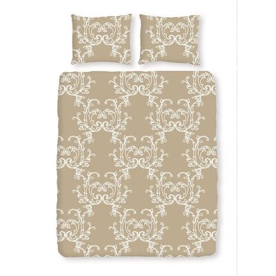 Romanette Dekbedovertrek Flanel  Versaille Sand