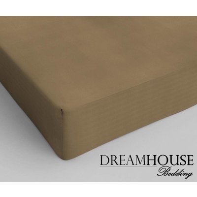 Dreamhouse Bedding Hoeslaken Katoen Taupe