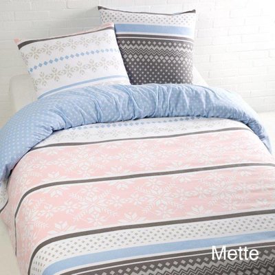 Day Dream Dekbedovertrek Mette Blauw Flanel