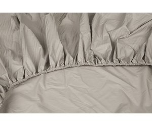 Beddinghouse percale katoen hoeslaken - Sand