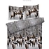 ZO! Home Dekbedovertrek Zo!Home Reindeer Taupe Grey Flanel