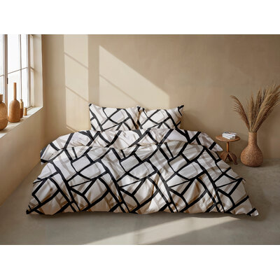 ZO! Home Dekbedovertrek Flanel Serena (Grey)