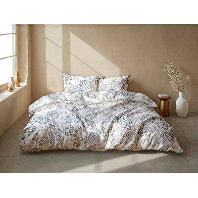 ZO! Home Dekbedovertrek Flanel Eira (White)