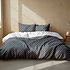 ZO! Home Dekbedovertrek Katoen ZoHome Punta Di Cotone (Pewter Grey)