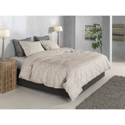 ZO! Home Dekbedovertrek Katoen Petali Di Lino (Sandy Beige)