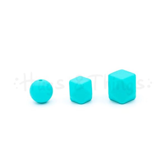 Mini-Hexagon - Blauwgroen