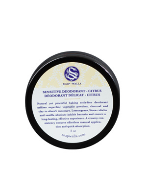 Sensitive Deodorant Cream - Soapwalla