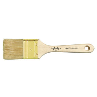Kreidezeit Platte kwast. zuiver chinees blond varkenshaar 50 x 14 mm. haarlengte 48 mm Kreidezeit Platte kwast. zuiver chinees blond varkenshaar 50 x 14 mm. haarlengte 48 mm
