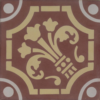 Via Via Edition cementtegel 51095 20 x 20 x 1.8 cm, ds 10 st. = 0.4 m2 Via Via Edition cementtegel 51095 20 x 20 x 1.8 cm, ds 10 st. = 0.4 m2