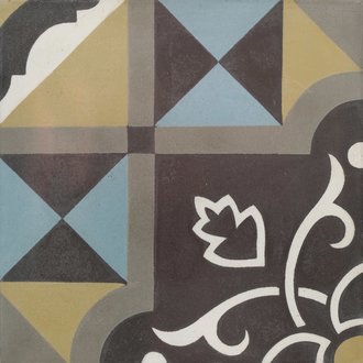 Via VIA cementtegel decor 12460 20 x 20 cm, doos 10 st