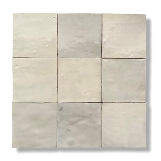 Zelliges Ivoire - ivoor - 10 x 10 cm, doos 100 st./1 m2