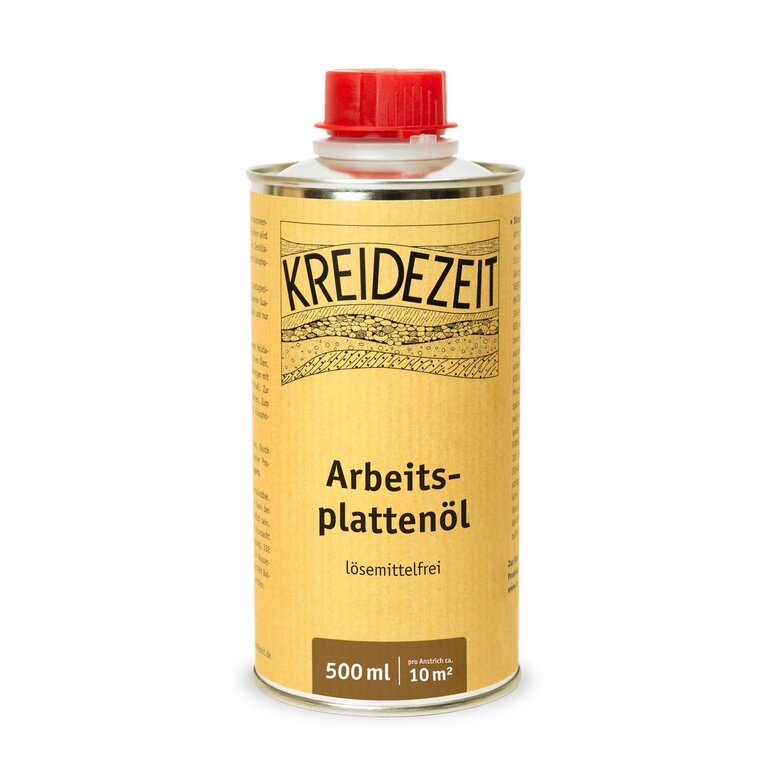 Kreidezeit meubelolie/werkbladolie 0,5 l - oplosmiddelvrij