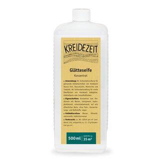 Kreidezeit tadelaktzeep -  kalkzeep 500 ml concentraat (Glätteseife)